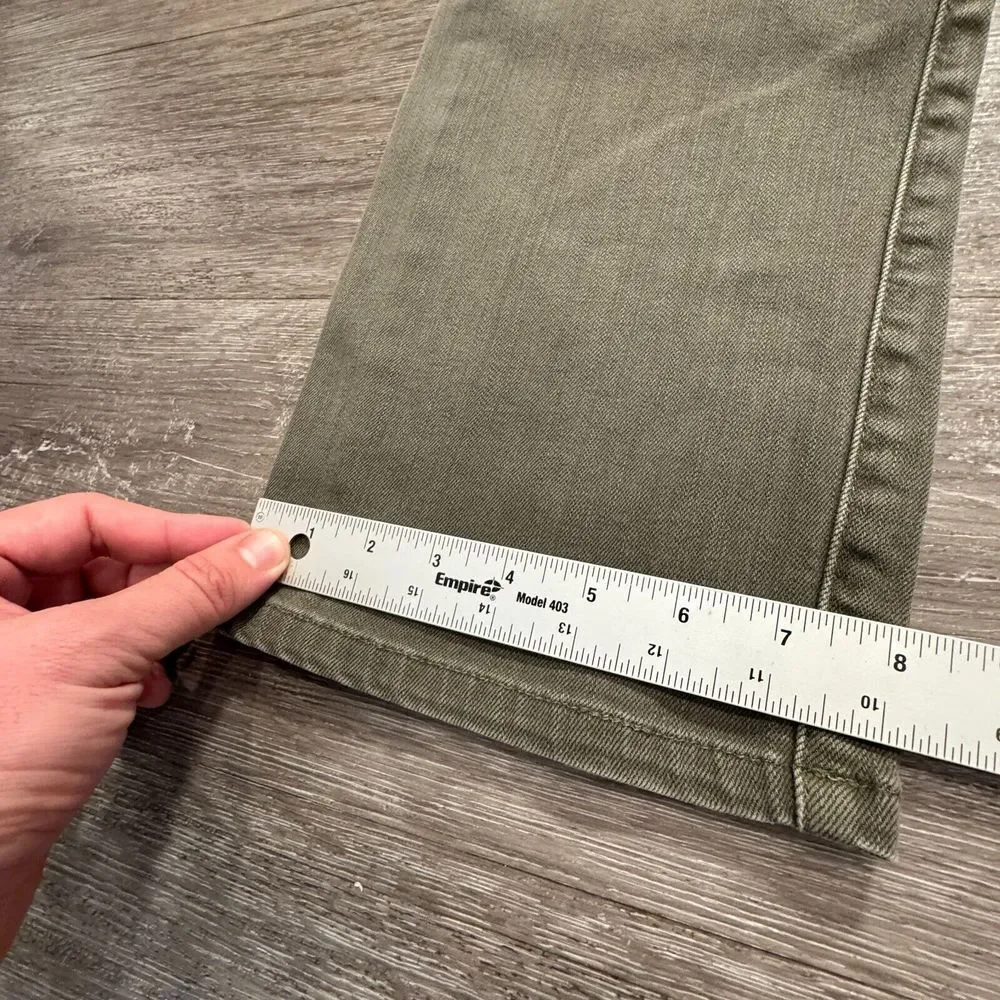 AG Adriano Goldschmied Jeans Mens 38 Gray Denim The Matchbox Slim Straight 38x29
